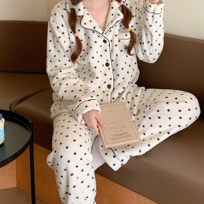 ドットボアセットアップパジャマ