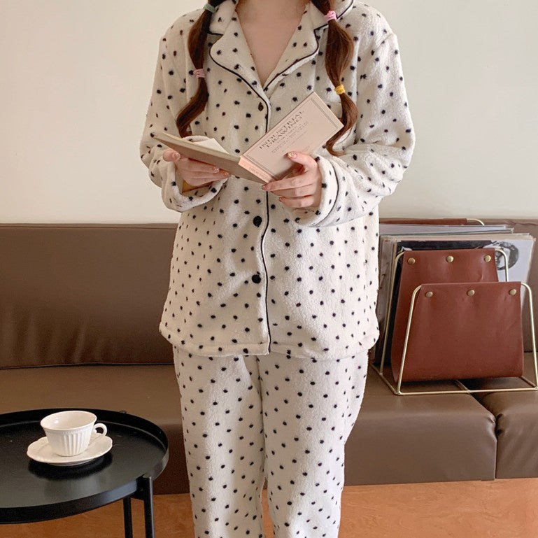 ドットボアセットアップパジャマ