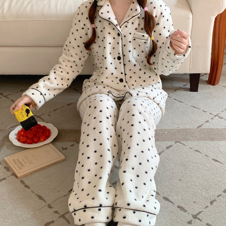 ドットボアセットアップパジャマ