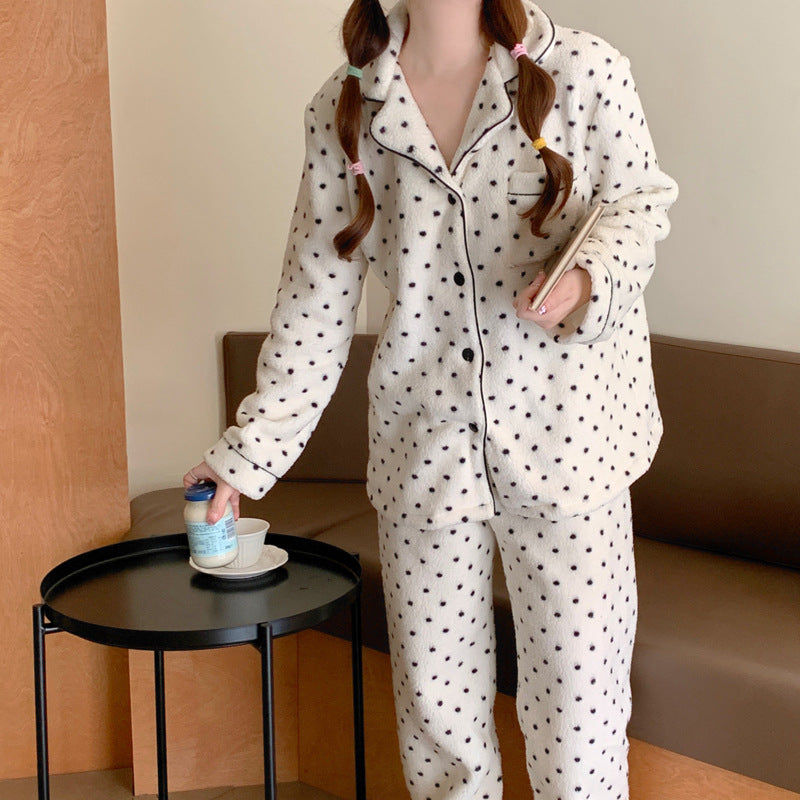 ドットボアセットアップパジャマ