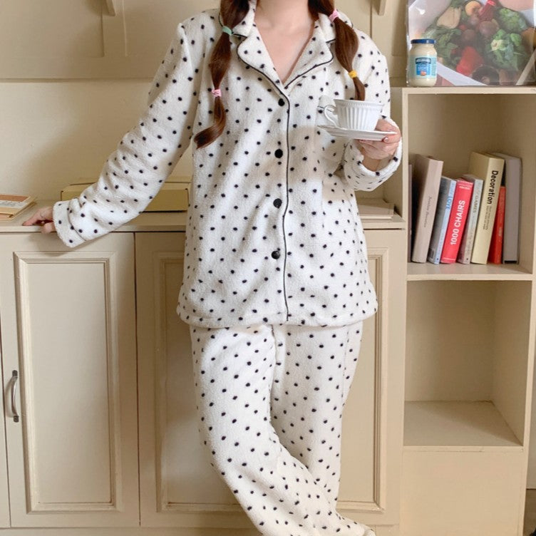 ドットボアセットアップパジャマ