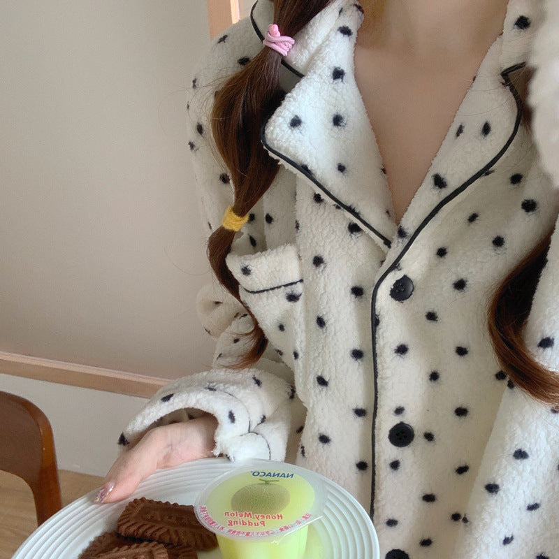 ドットボアセットアップパジャマ