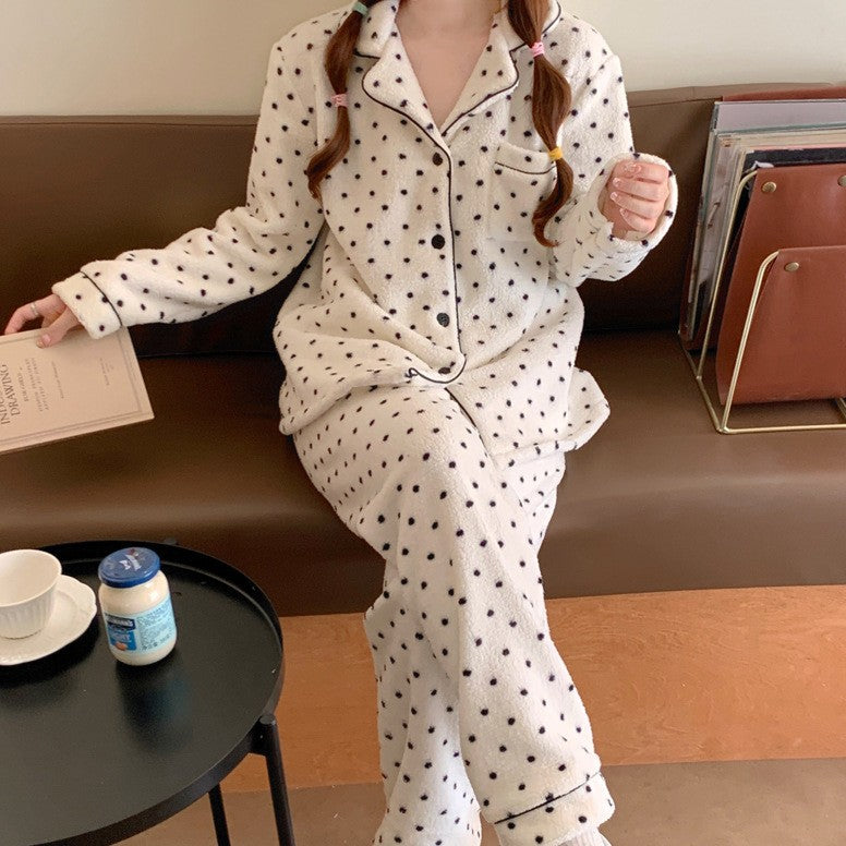 ドットボアセットアップパジャマ