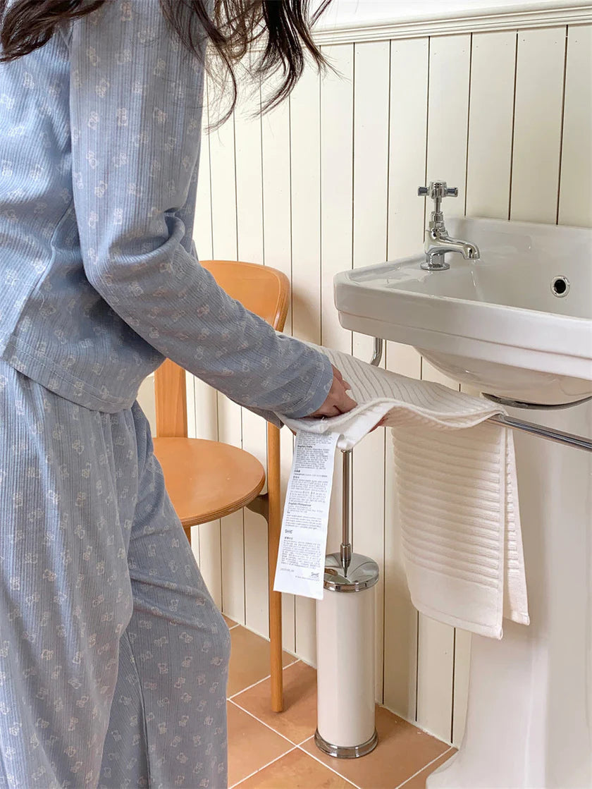 ホワイトベアシャワー3点セットアップパジャマ