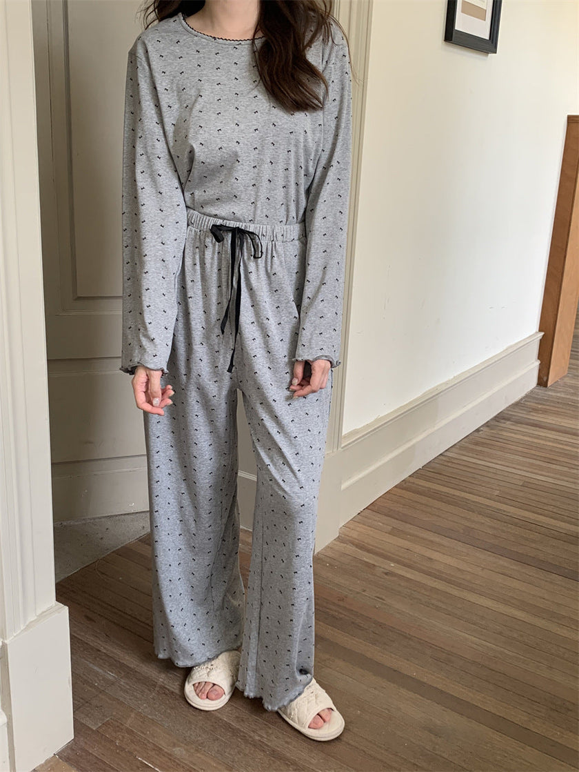 スモールリボンドットセットアップパジャマ